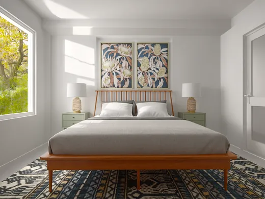 Bedroom · Contemporary designed by Rutu