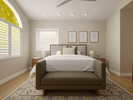 Bedroom designed by Nichole