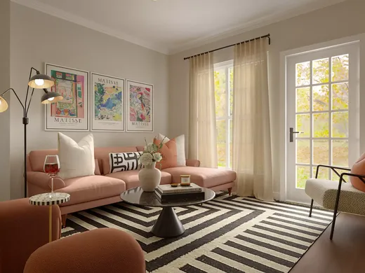 Living Room · Eclectic designed by Maura
