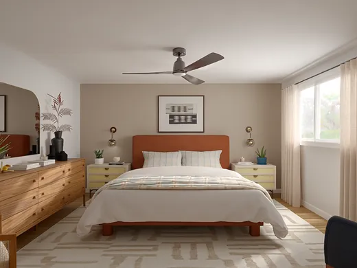 Bedroom designed by Amber