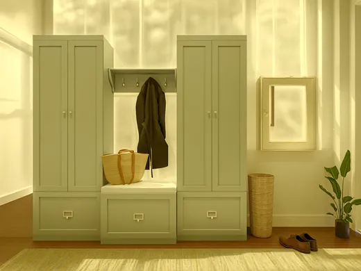Entryway designed by Catherine