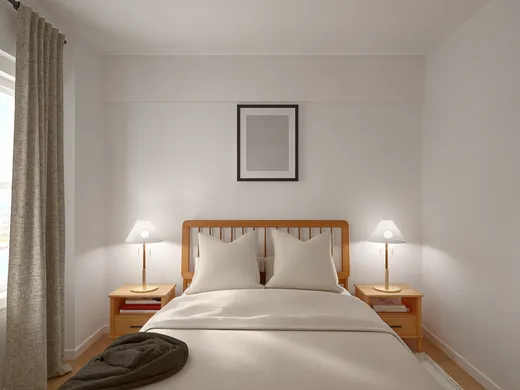 Bedroom · Midcentury Modern designed by Hazel