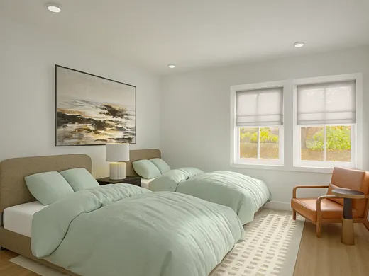 Bedroom · Transitional designed by Toussaint
