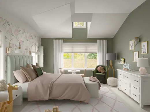 Bedroom · Contemporary designed by Courtney