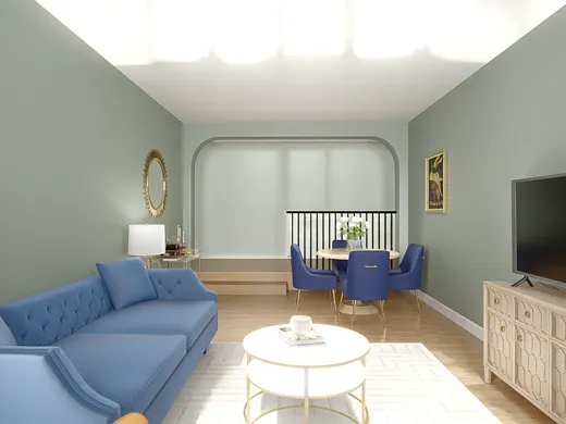 Living Room · Glam designed by Hazel