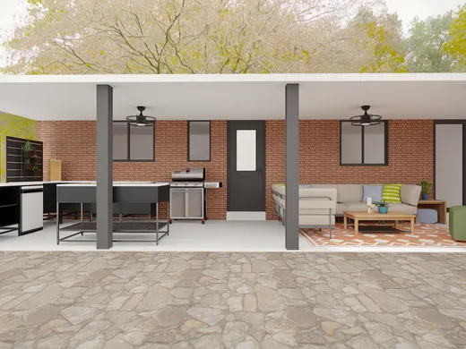 Outdoor Space designed by Amber
