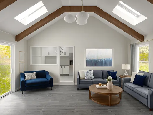 Living Room · Glam designed by Toussaint