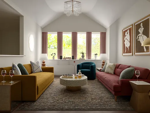 Reading Room · Eclectic designed by Alix