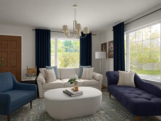 Living Room · Parisian Modern designed by Florencia