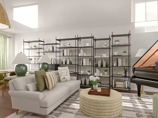Living Room · Modern designed by Florencia
