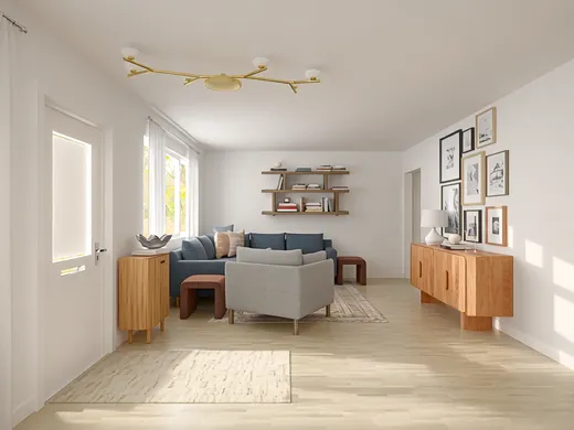 Living Room designed by Nichole