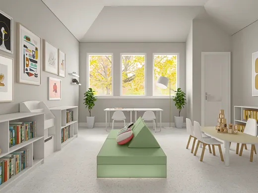 Playroom designed by Fernanda