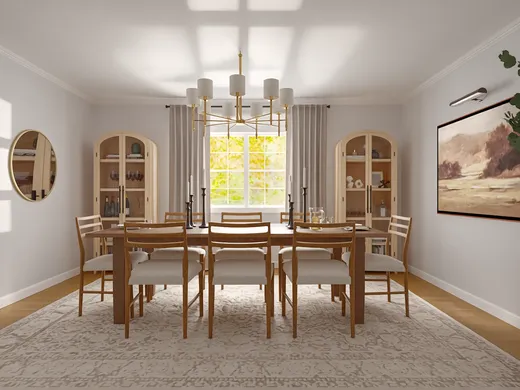 Dining Room · Contemporary designed by Toussaint