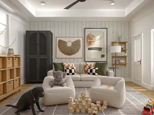 Playroom · Modern designed by Jamie