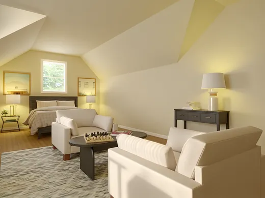 Living Room · Glam designed by Kait