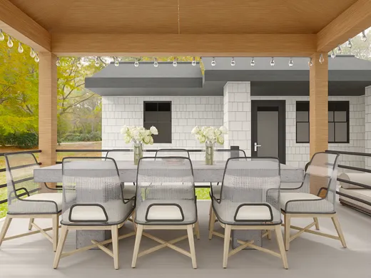 Outdoor Space · Modern designed by Toussaint