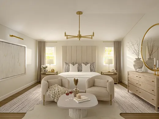 Bedroom · Contemporary Luxe designed by Tracy
