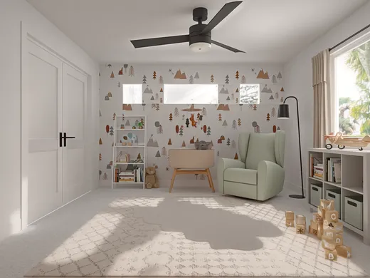 Nursery designed by Amber
