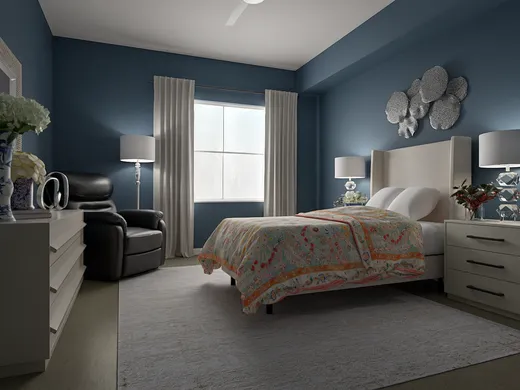 Bedroom designed by Amber