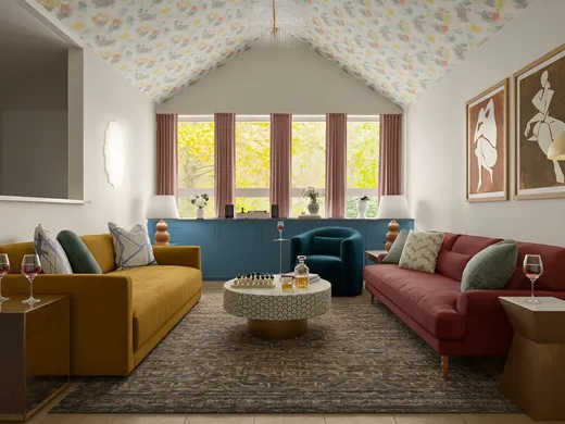Reading Room · Eclectic designed by Alix