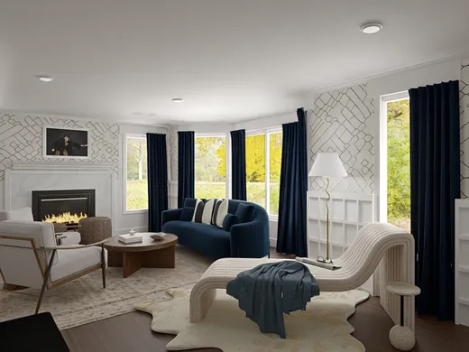 Living Room · Organic Modern designed by November