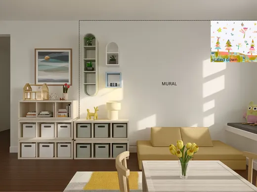Playroom · Contemporary designed by Stephanie