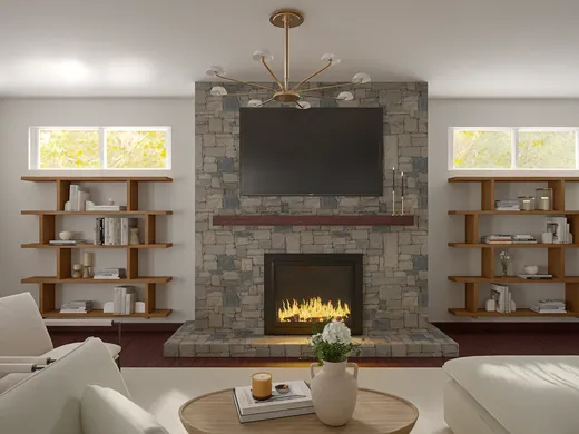 Living Room designed by Nichole