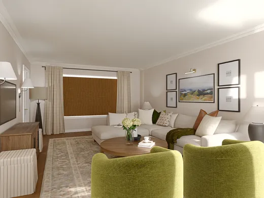 Living Room · Modern designed by Toussaint