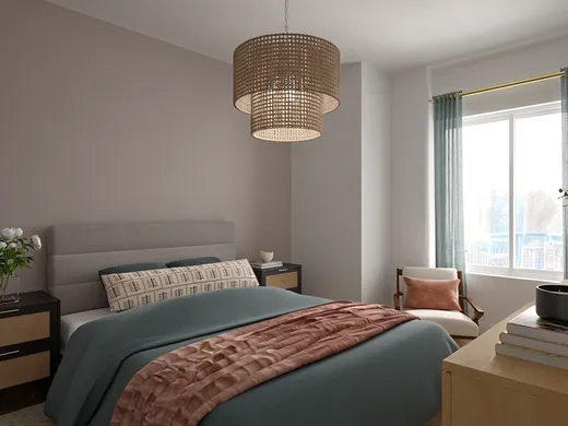 Bedroom · Eclectic designed by Hazel