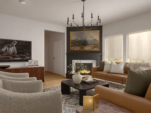 Living Room · Traditional designed by Jamie