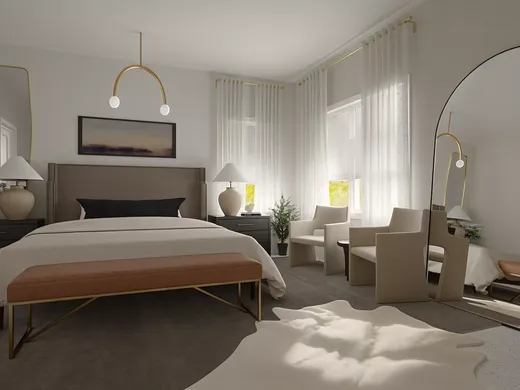 Bedroom · Contemporary designed by Maura