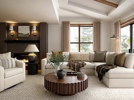 Living Room · Organic Modern designed by Malena