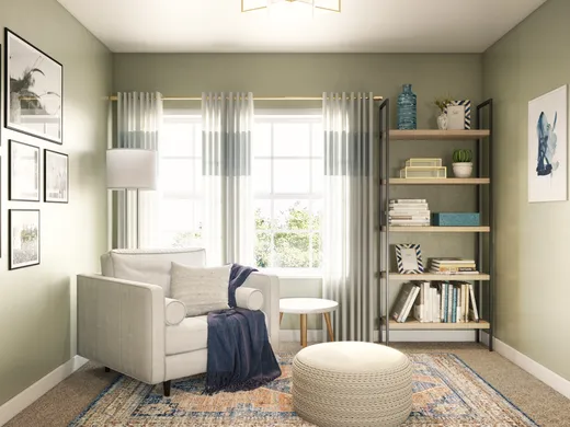Bedroom · Transitional designed by Allison