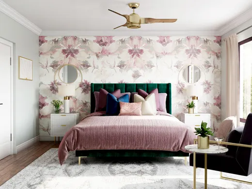 Bedroom · Glam designed by Katerina