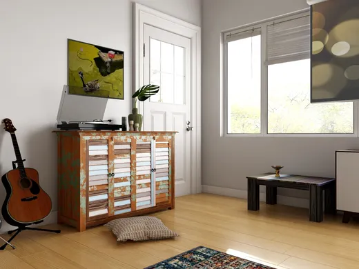 Living Room · Eclectic designed by Samantha