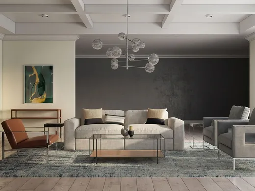 Living Room · Contemporary designed by Shauna