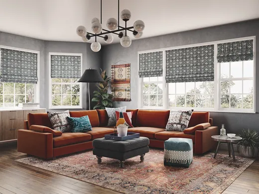 Living Room · Eclectic designed by Patrice