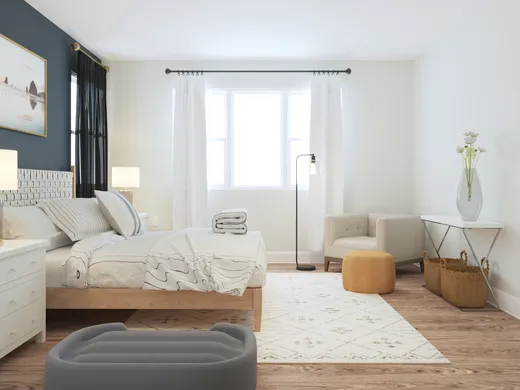 Bedroom · Farmhouse designed by Elle