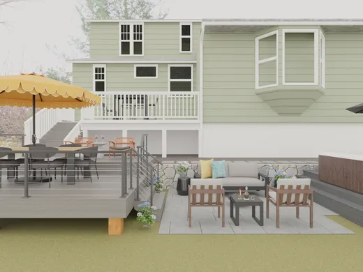 Outdoor Space designed by Cait
