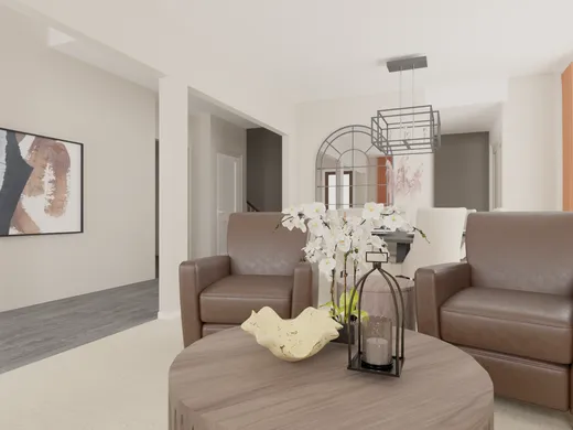 Living Room · Contemporary designed by Danielle