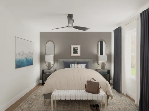 Bedroom · Modern designed by Toussaint