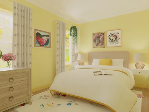 Bedroom · Eclectic designed by Danielle