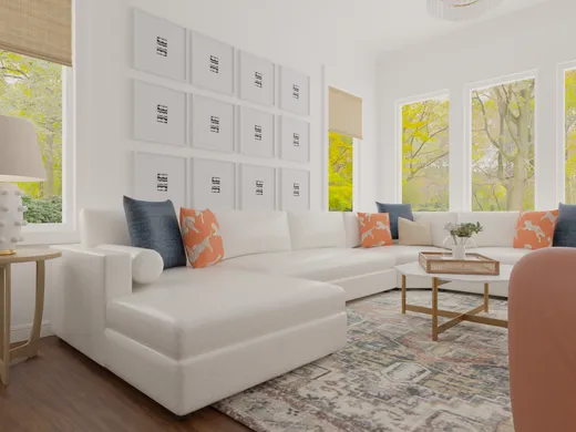 Living Room · Contemporary designed by Danielle