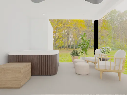 Outdoor Space · Transitional designed by Rachel