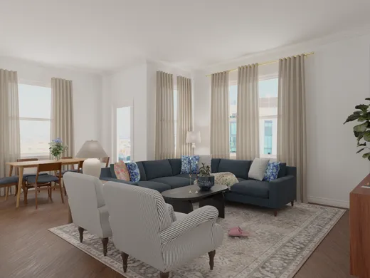 Living Room · Eclectic designed by Danielle