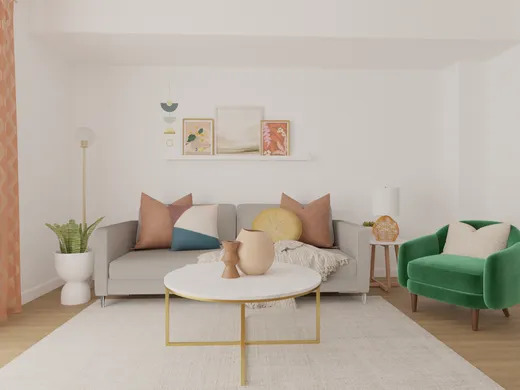 Living Room · Bohemian designed by Estrellita
