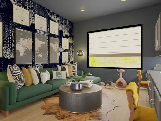 Office · Eclectic designed by Jamie