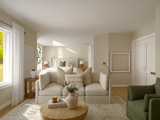 Bedroom designed by Tara