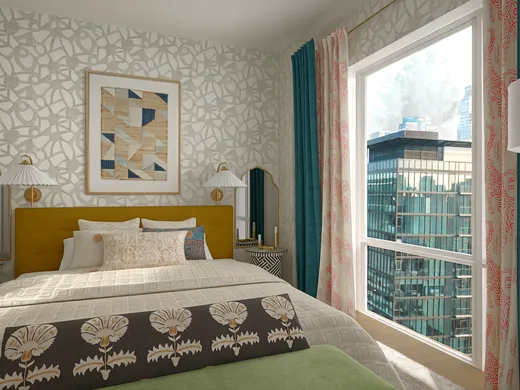 Bedroom · Bohemian designed by Andrew