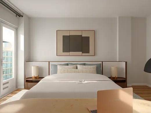 Bedroom · Midcentury Modern designed by Andrew